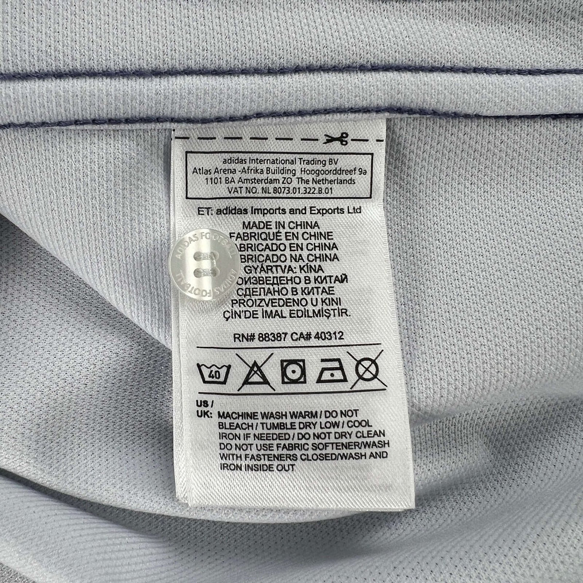 Real Madrid 2012-13 Adidas traveller polo size L