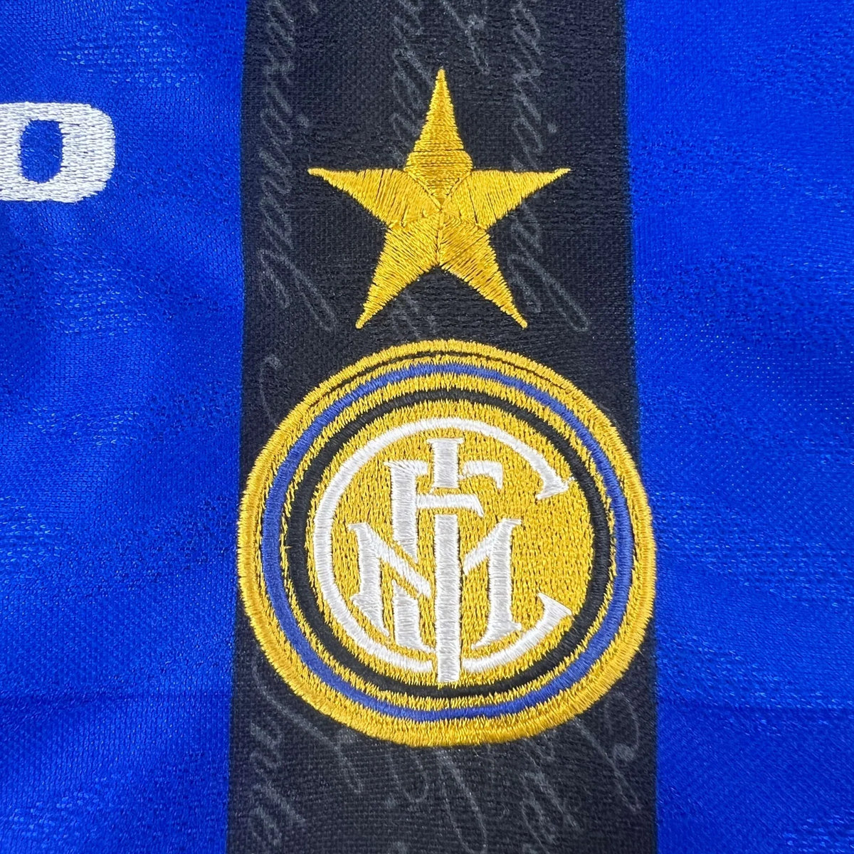 Inter Milan 1996-97 Umbro hazai Maurizio Ganz foci mez M-es
