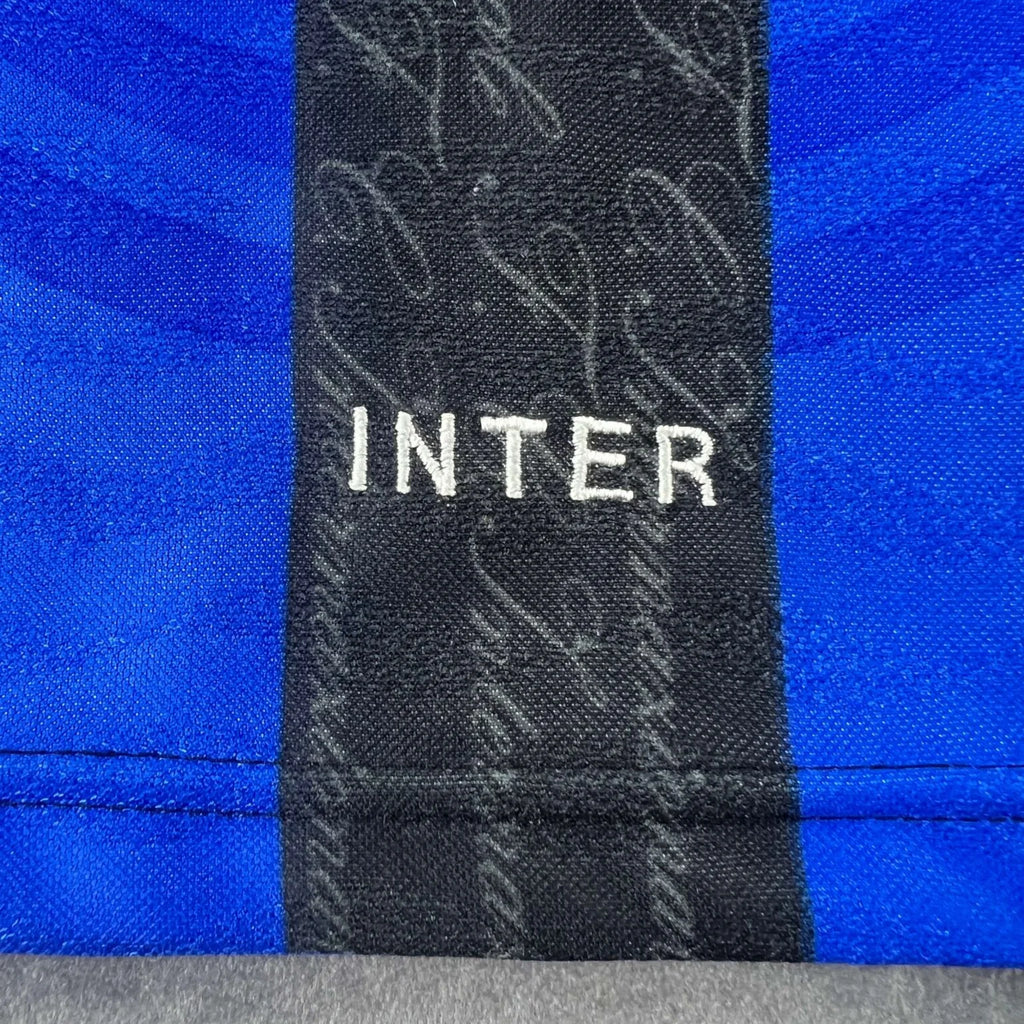 Inter Milan 1996-97 Umbro home Maurizio Ganz football shirt size M