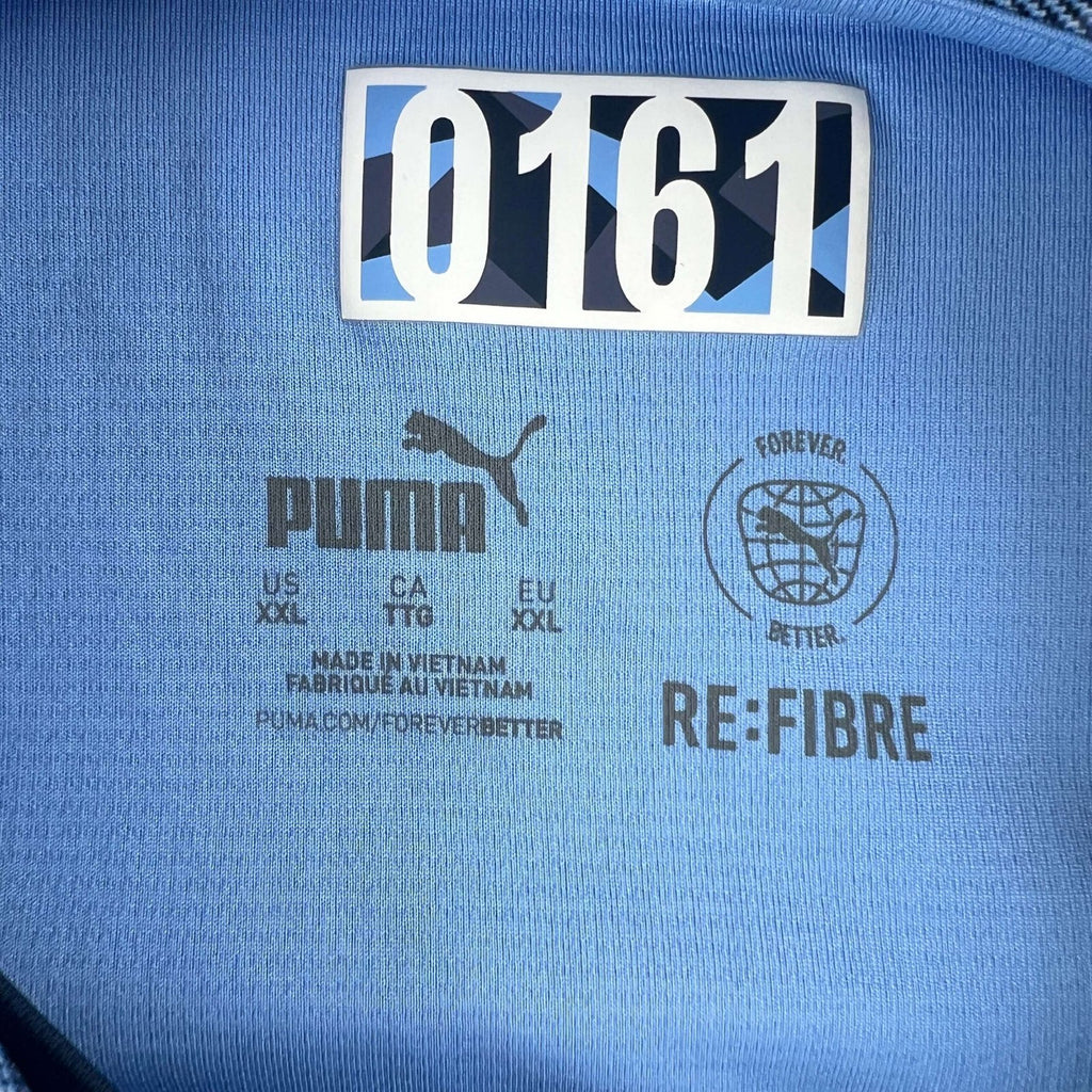 Manchester City 2024-25 Puma home football shirt size XXL