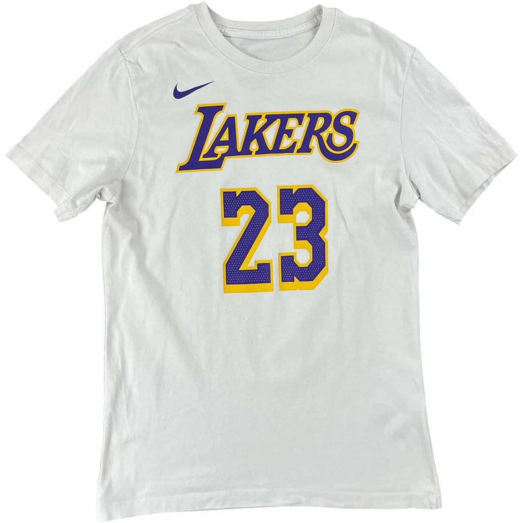 Los Angeles Lakers LeBron James Nike NBA t-shirt size M