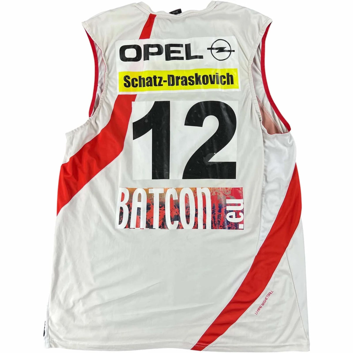 UBC Güssing Knights Li-Ning hazai #12 kosárlabda mez 3XL