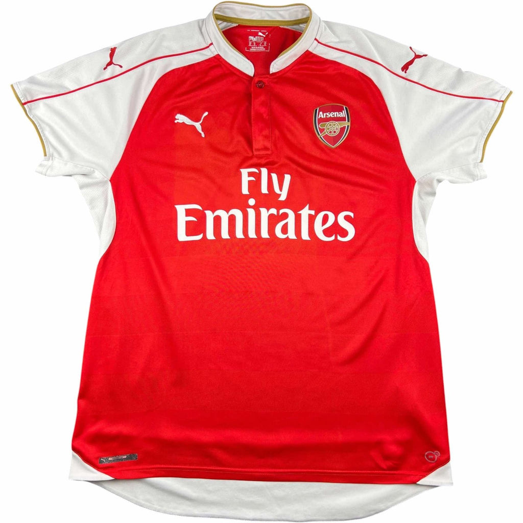 Arsenal 2015-16 Puma home Mikel Arteta football shirt size Womens XL