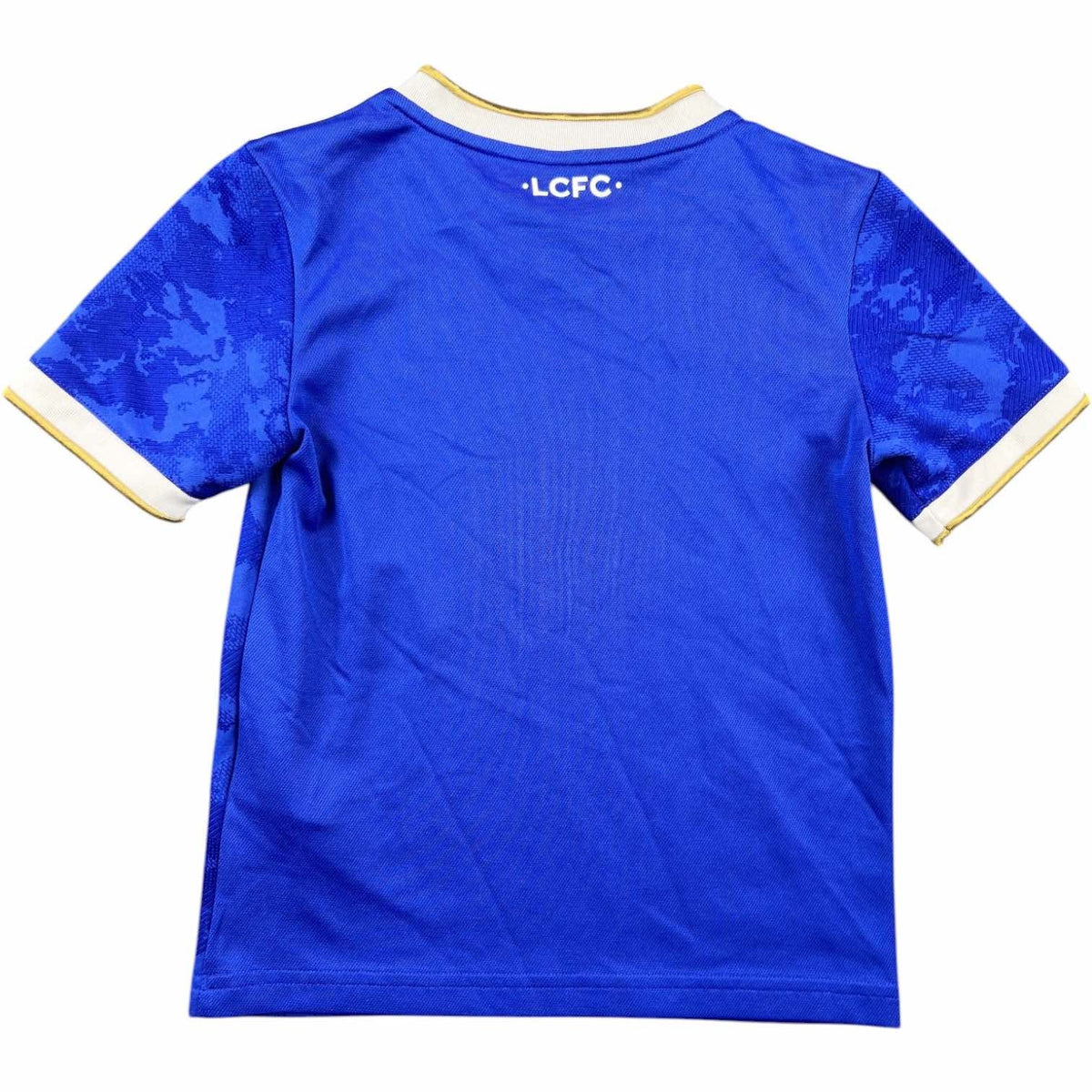 Leicester City 2021-22 Adidas hazai foci mez gyerek 116-os
