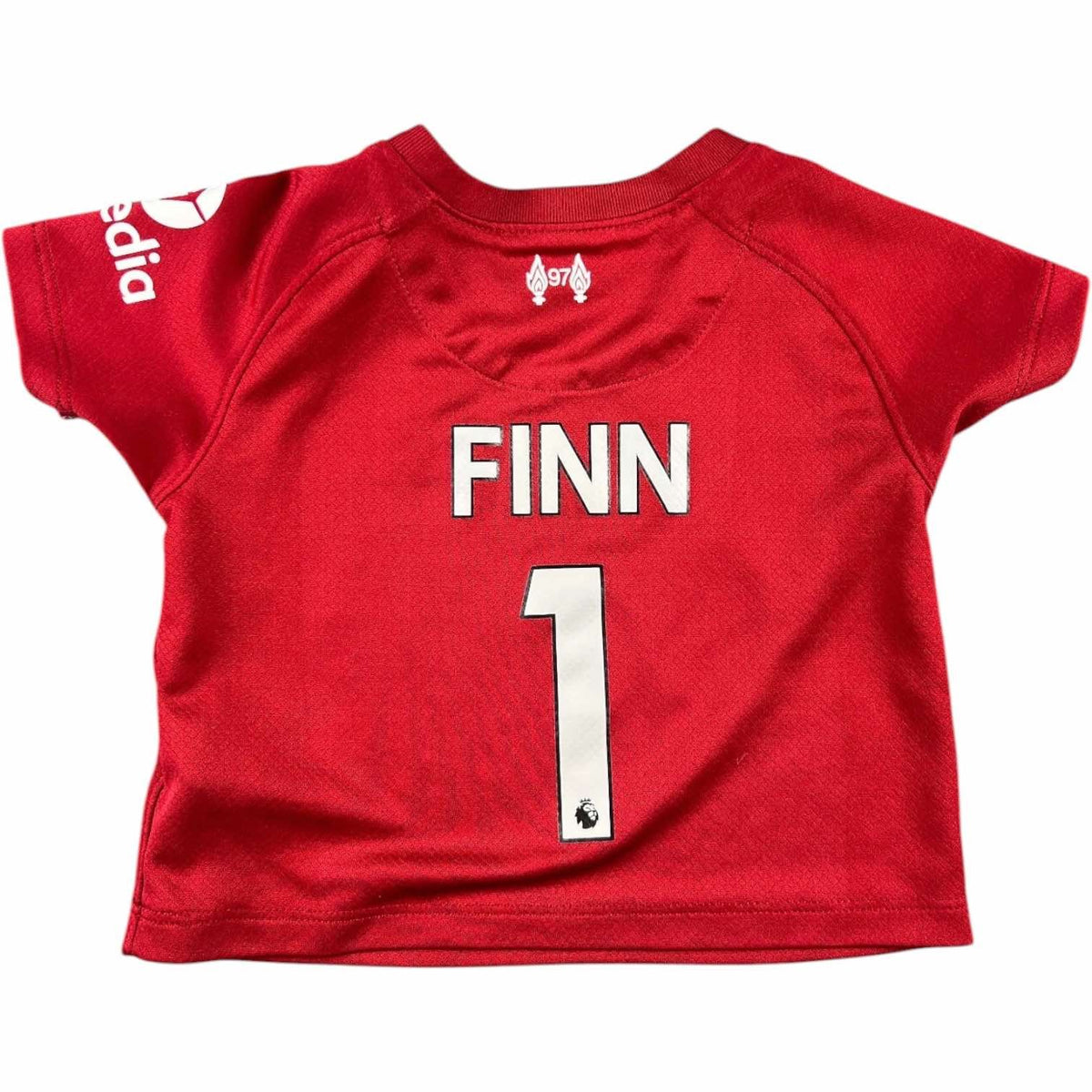 Liverpool 2022-23 Nike home „Finn” football shirt size 92