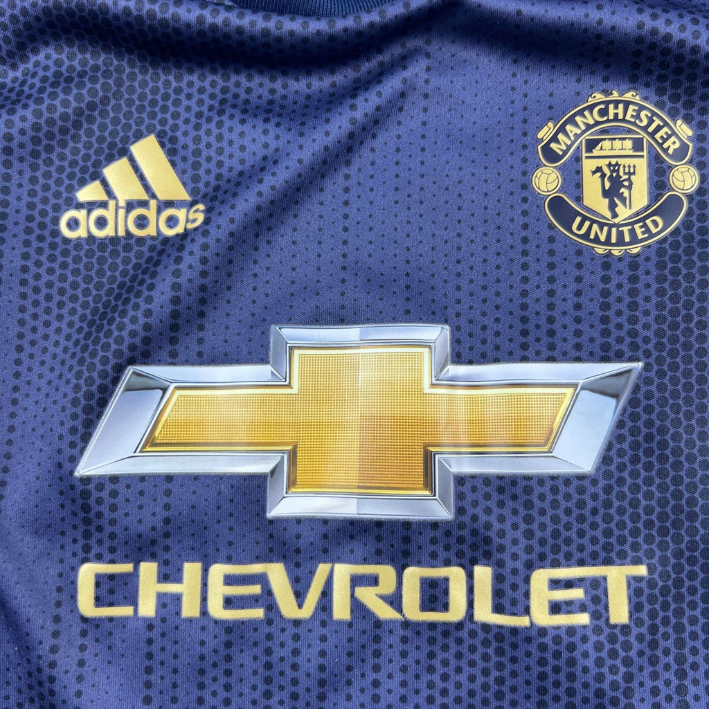 Manchester United 2018-19 Adidas third football shirt size 116