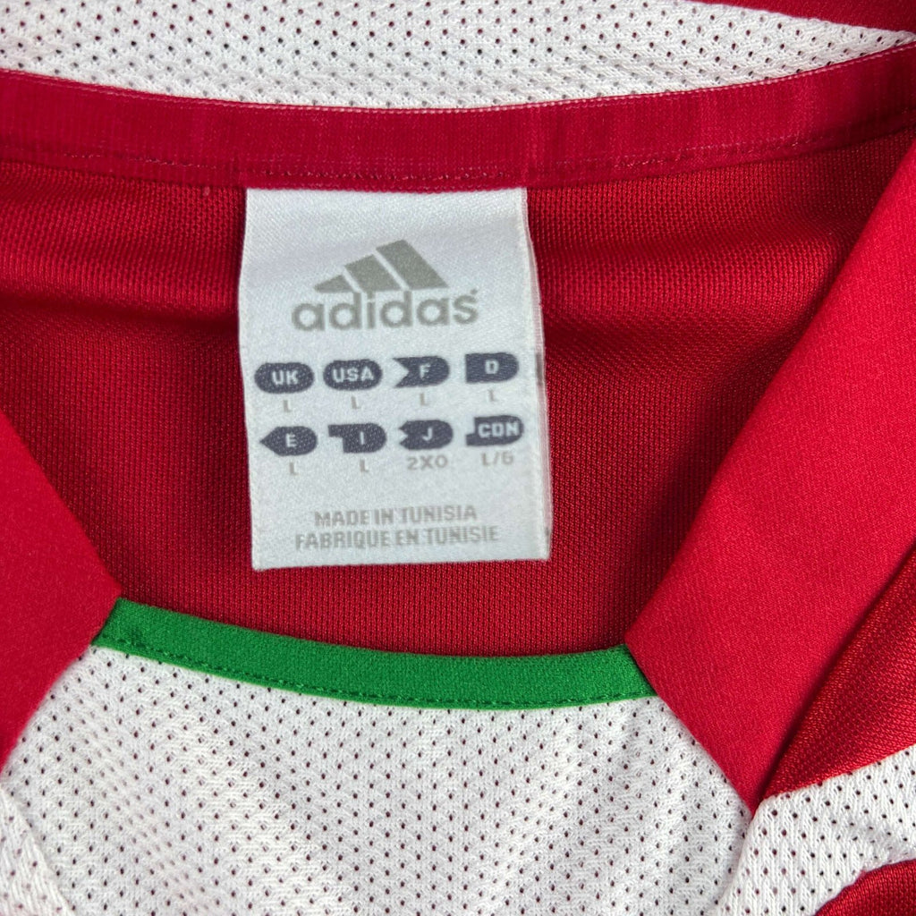 Hungary 2004-06 Adidas home football shirt size L