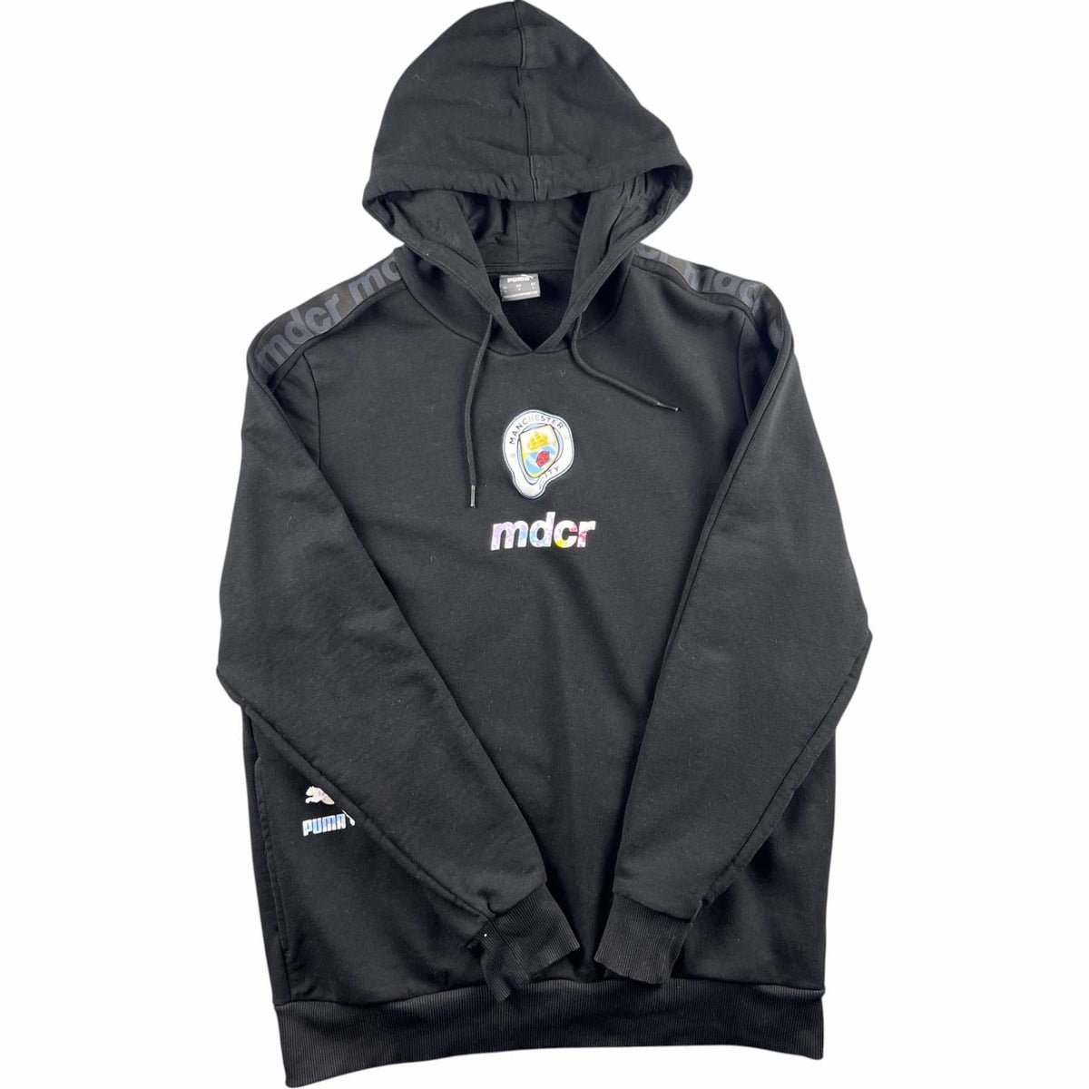 Manchester City x Madchester Puma kapucnis felső M-es