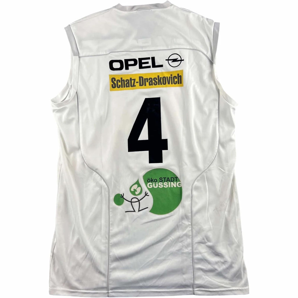 UBC-Ökostadt Güssing Knights Errea home #4 basketball jersey size XXL