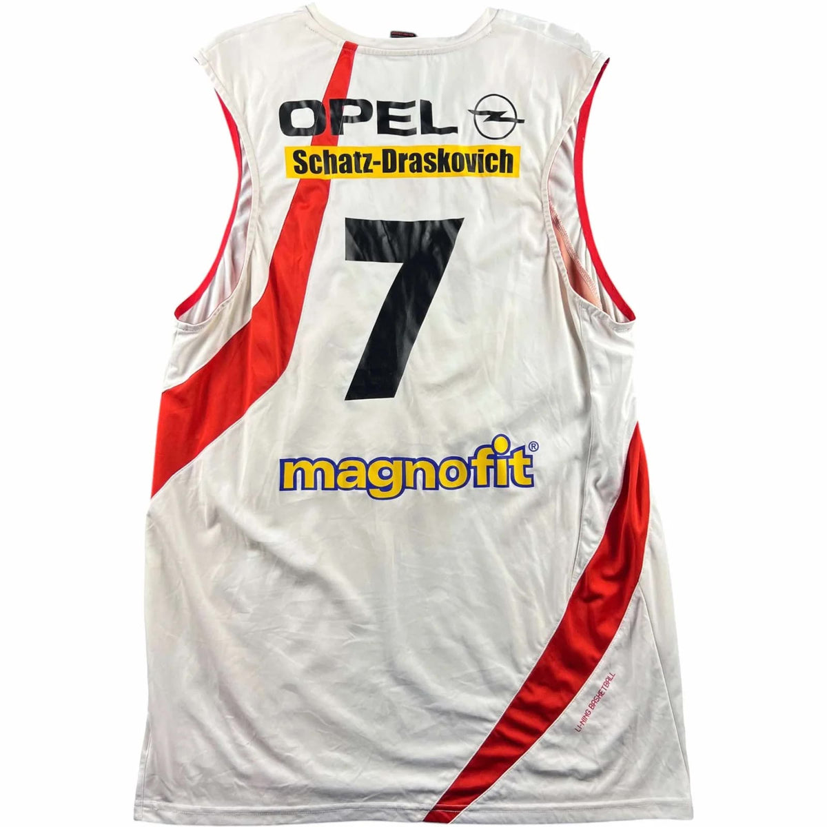 Güssing Knights Adidas Li-Ning hazai #7 kosárlabda mez XL