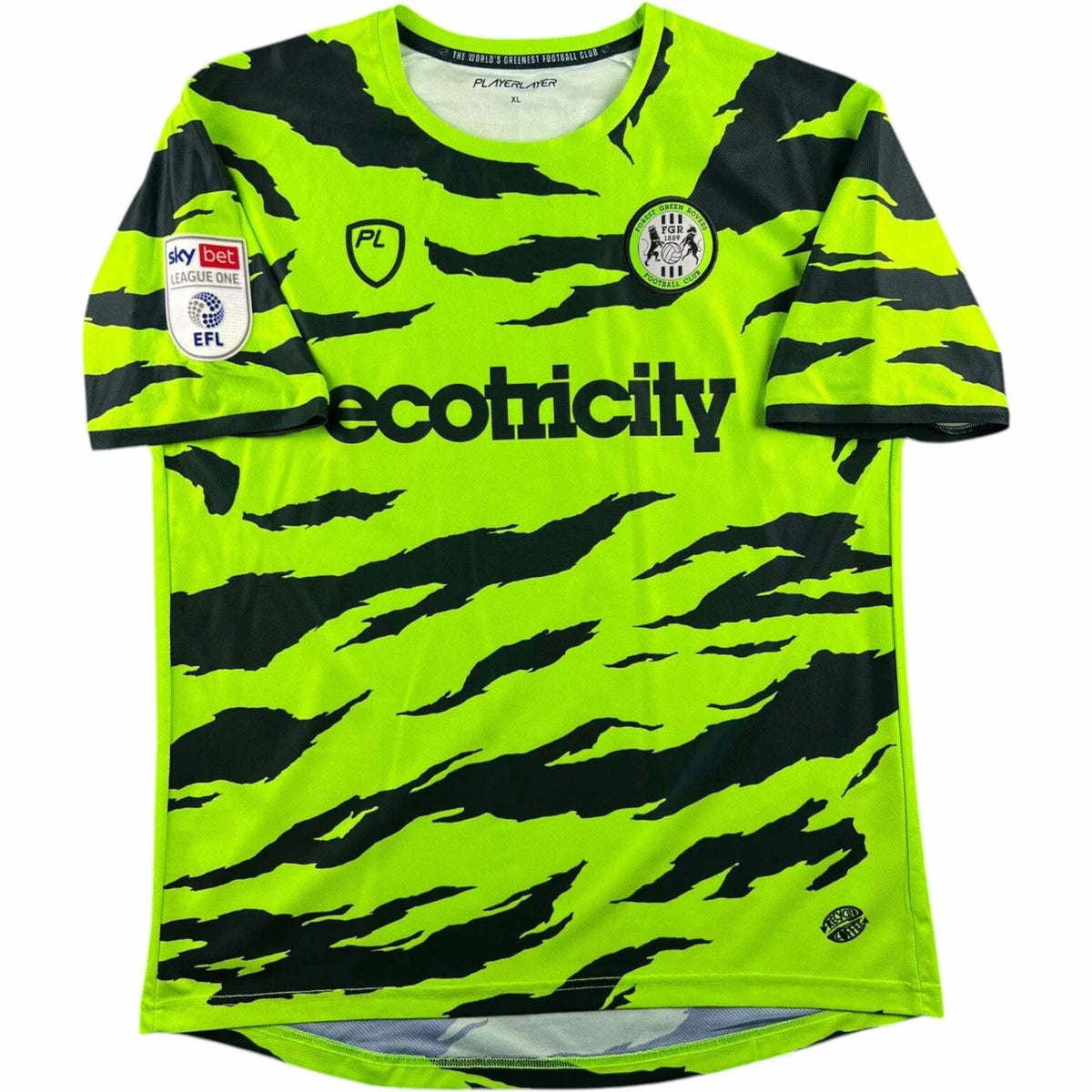 Forest Green Rovers 2021-22 Playerlayer home Jamille Matt football shirt size XL