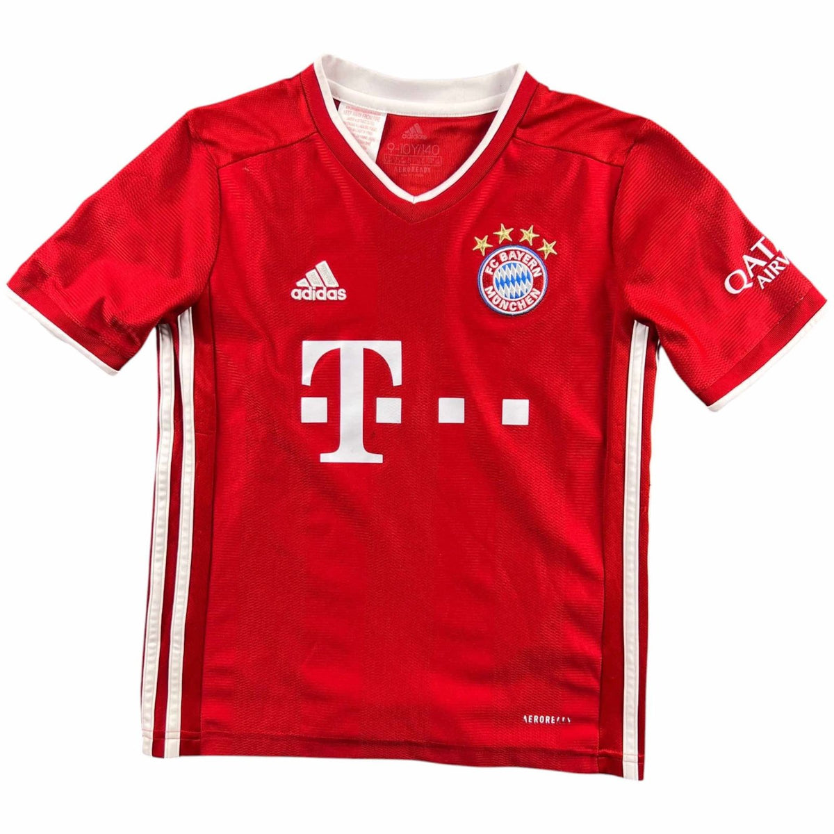 Bayern München 2020-21 Adidas home football shirt size 140