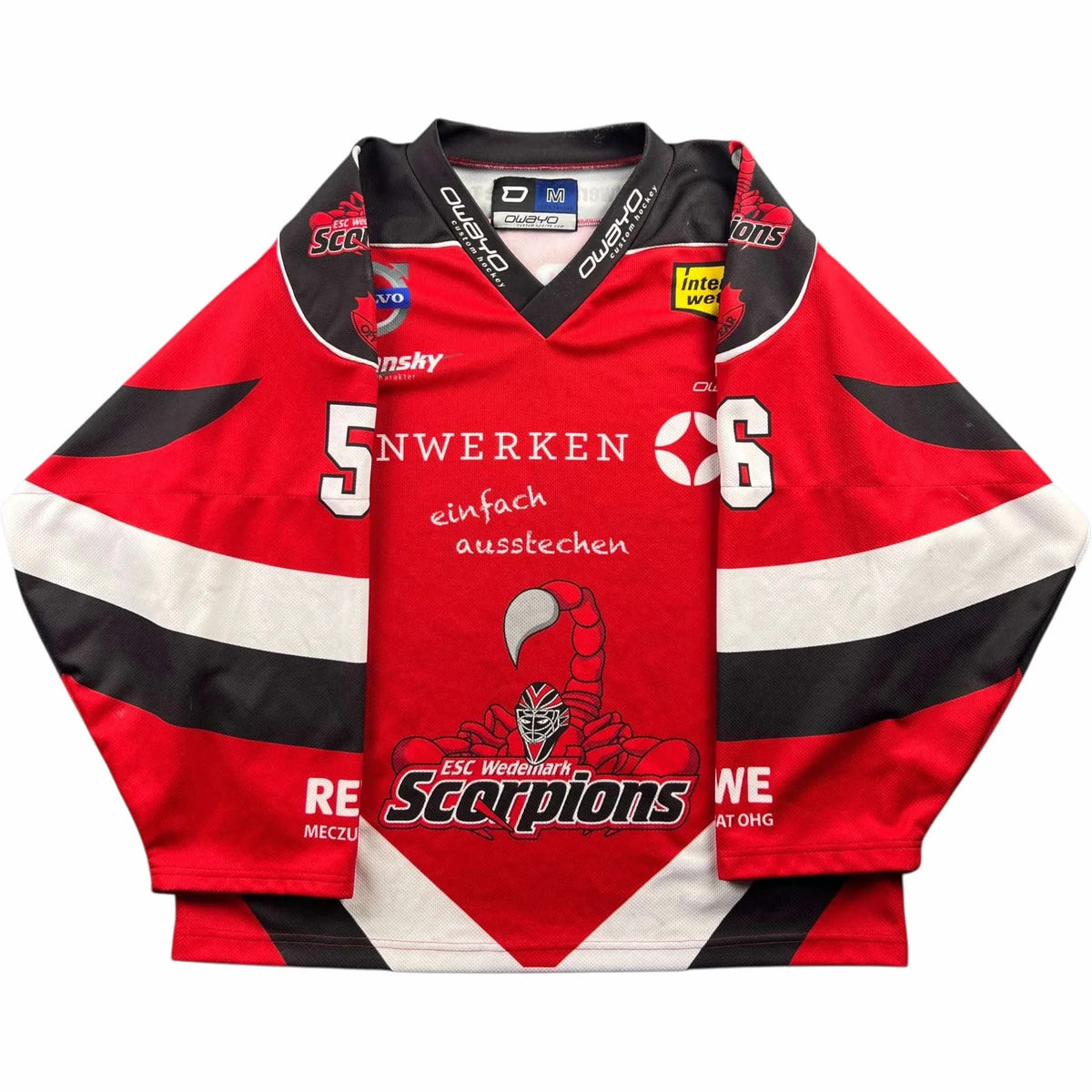 ESC Wedemark Scorpions #56 Suray Owayo jégkorong mez M