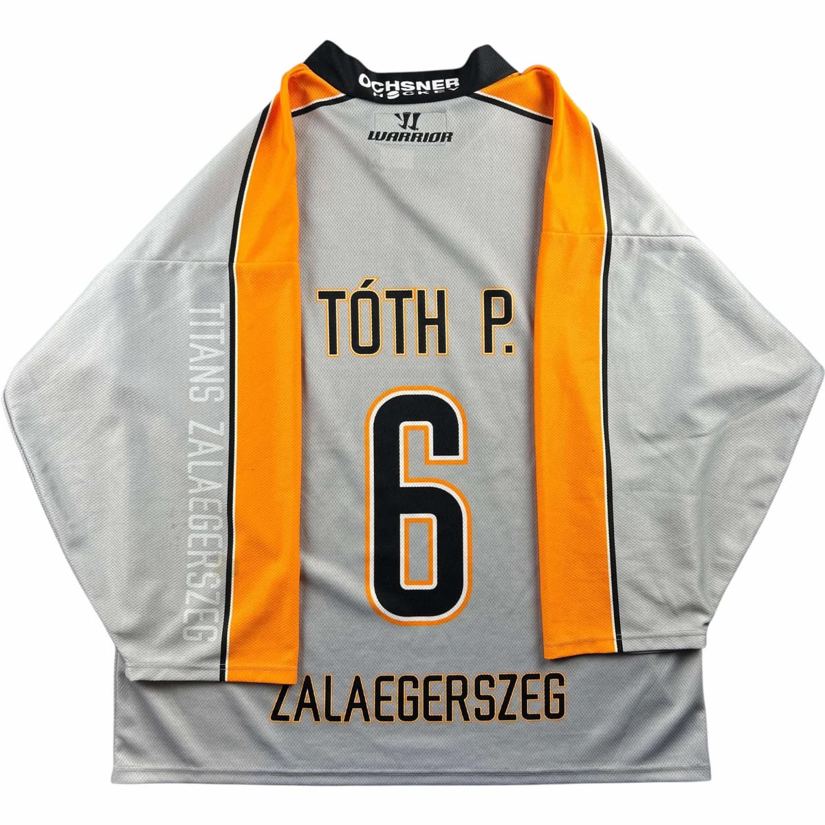 Zalaegerszeg Titans Egerszegi Titánok #6 Tóth P. jégkorong mez XL