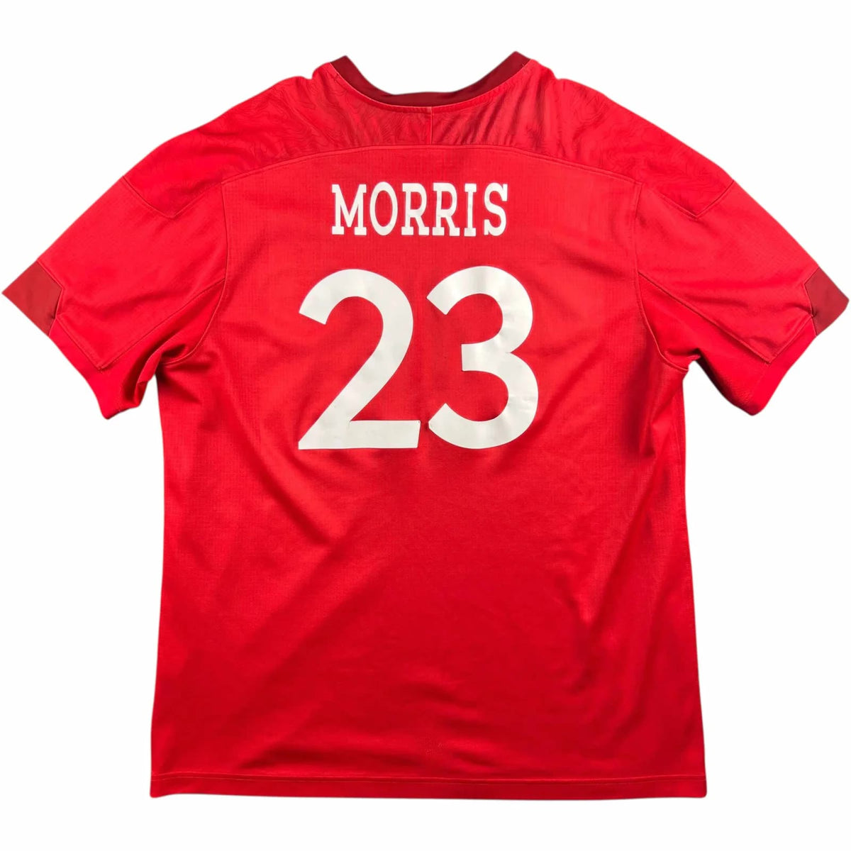 Wales Under Armour home #23 Morris rugby shirt size XXL