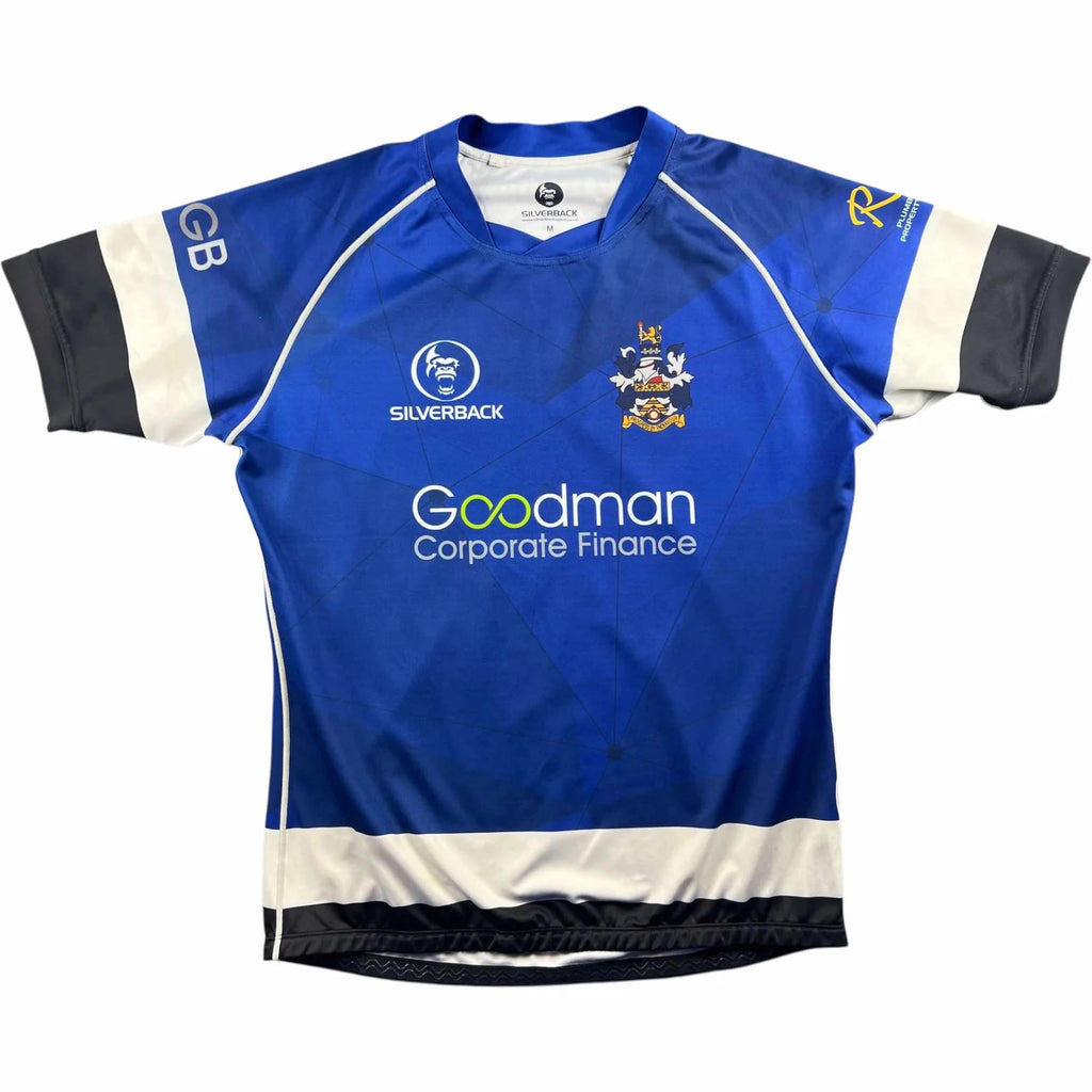 Long Eaton Silverback #12 rugby shirt size M