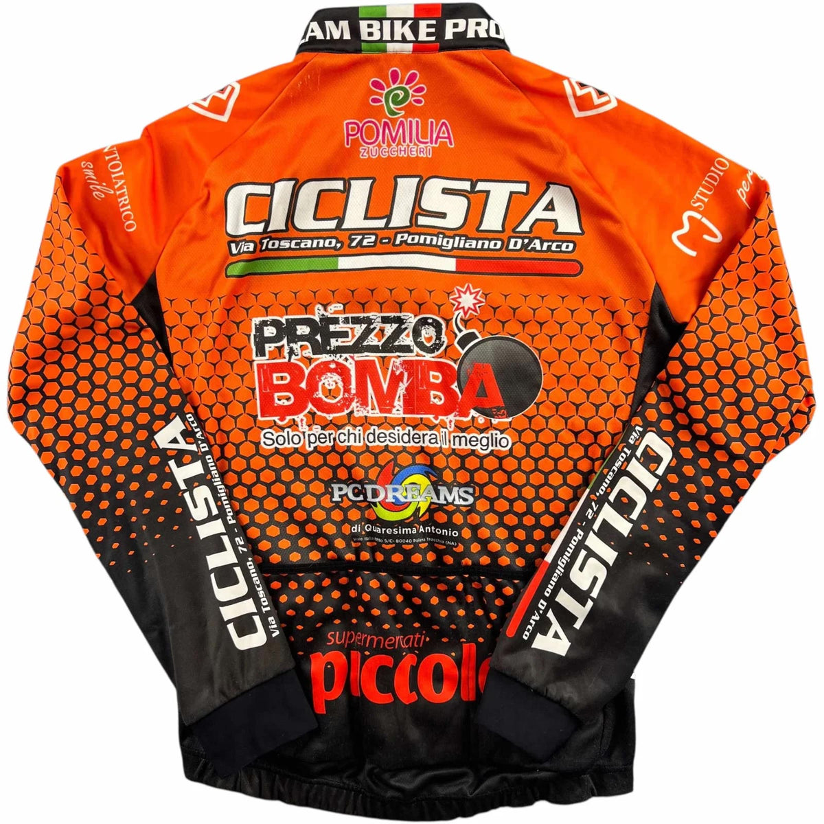 Ciclista hosszú ujjú kerékpáros mez S