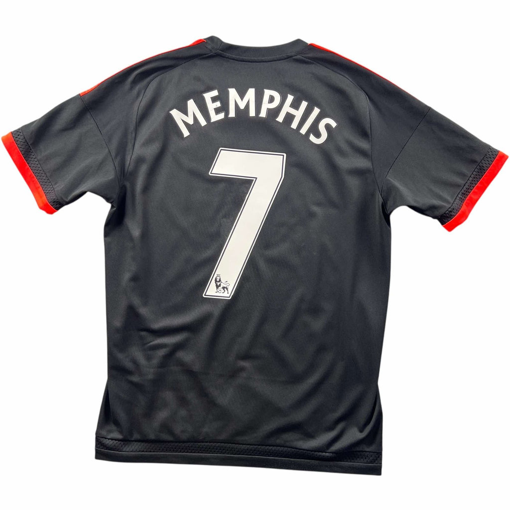 Manchester United 2015-16 Adidas third Memphis Depay football shirt size M