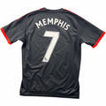 Manchester United 2015-16 Adidas third Memphis Depay football shirt size M