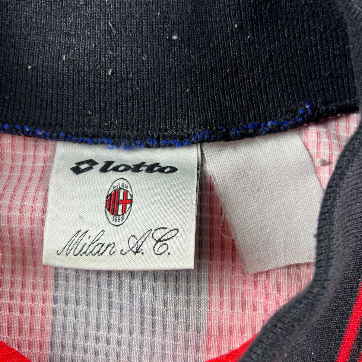 AC Milan 1997-98 Lotto hazai foci mez L-es