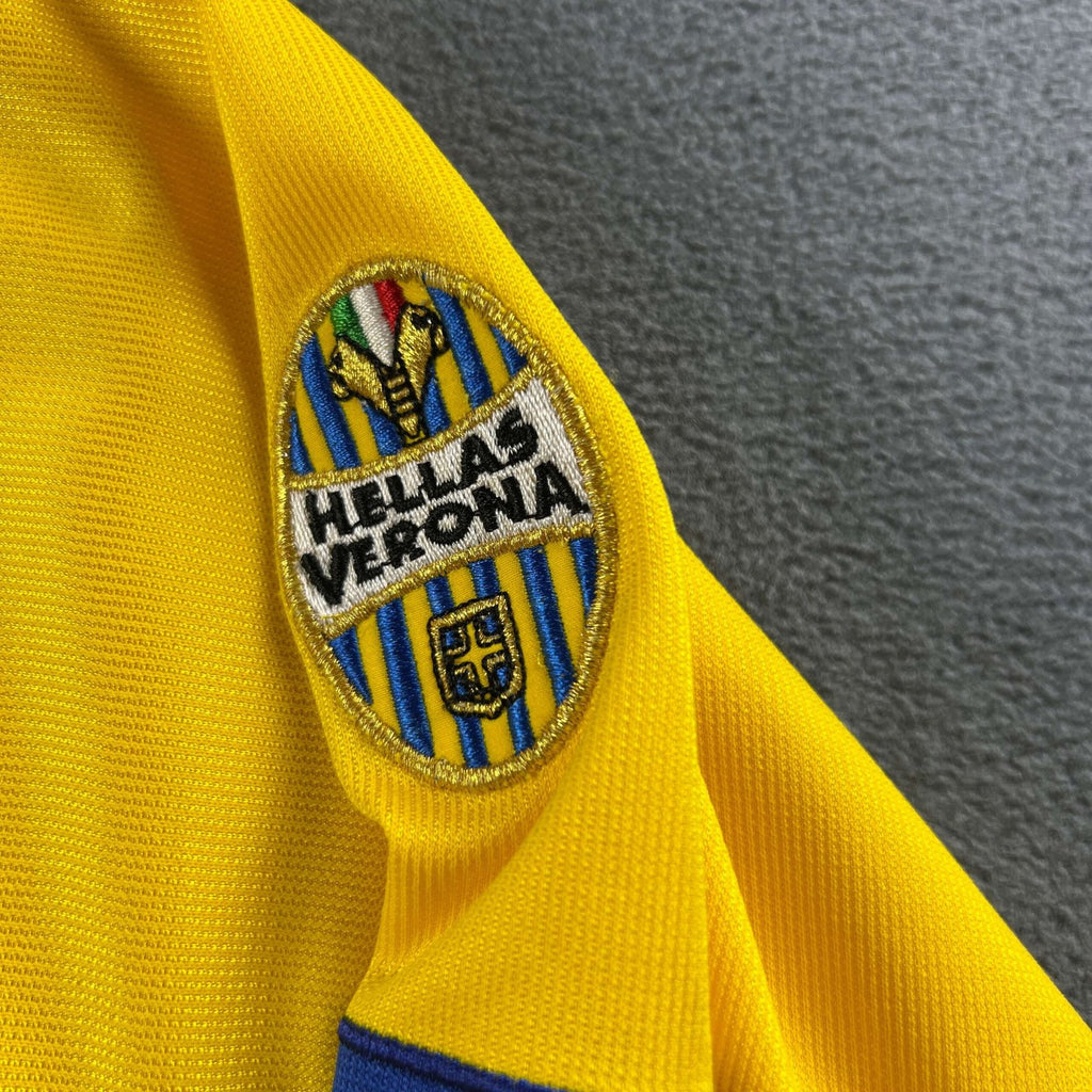 Hellas Verona 2003-04 Legea away long sleeve football shirt size L