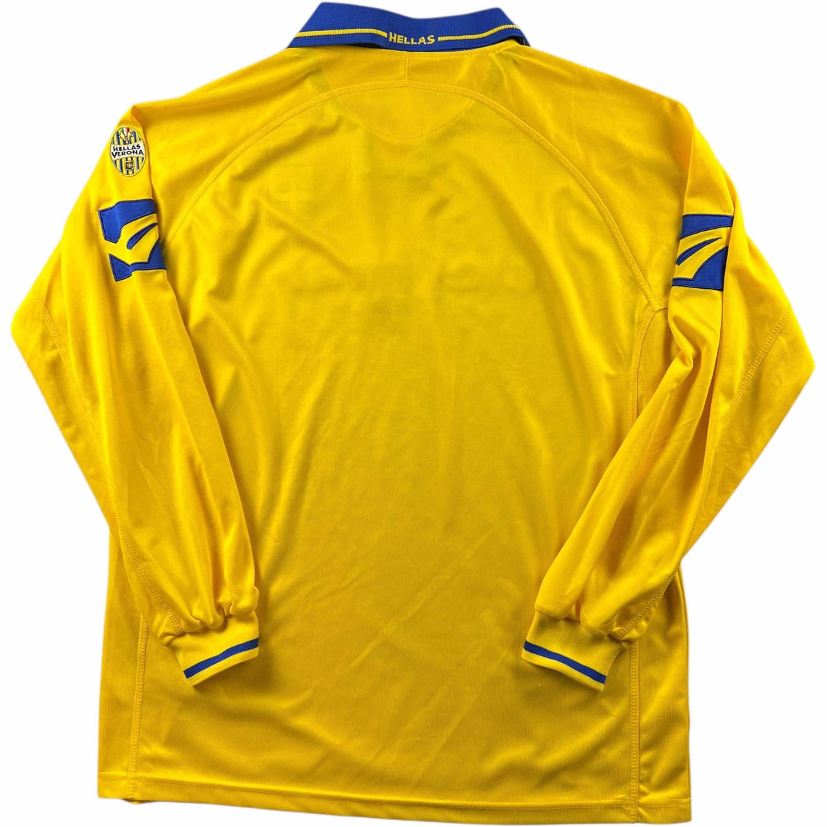 Hellas Verona 2003-04 Legea vendég hosszú ujjú foci mez L-es