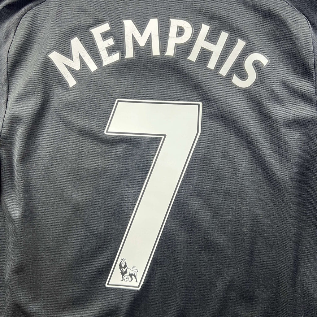Manchester United 2015-16 Adidas third Memphis Depay football shirt size M