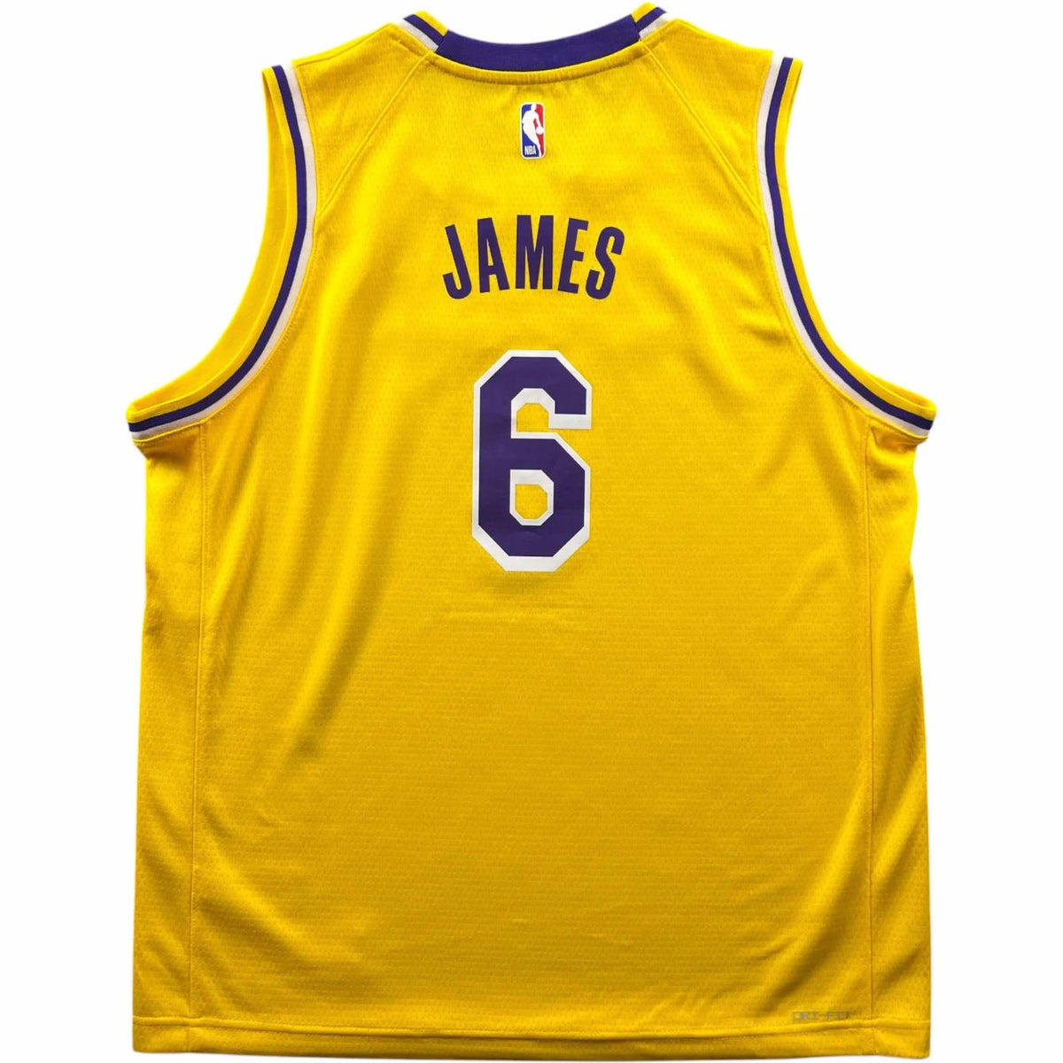 Los Angeles Lakers LeBron James Nike NBA mez Gyerek XL