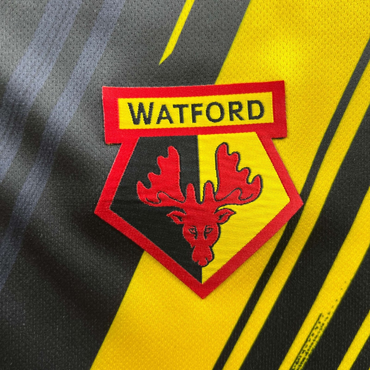 Watford 2023-24 Kelme home football shirt size M