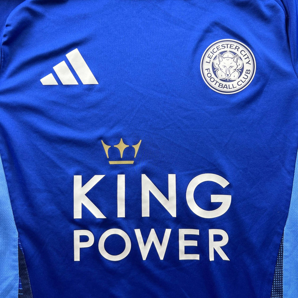 Leicester City 2024-25 Adidas training football shirt size S
