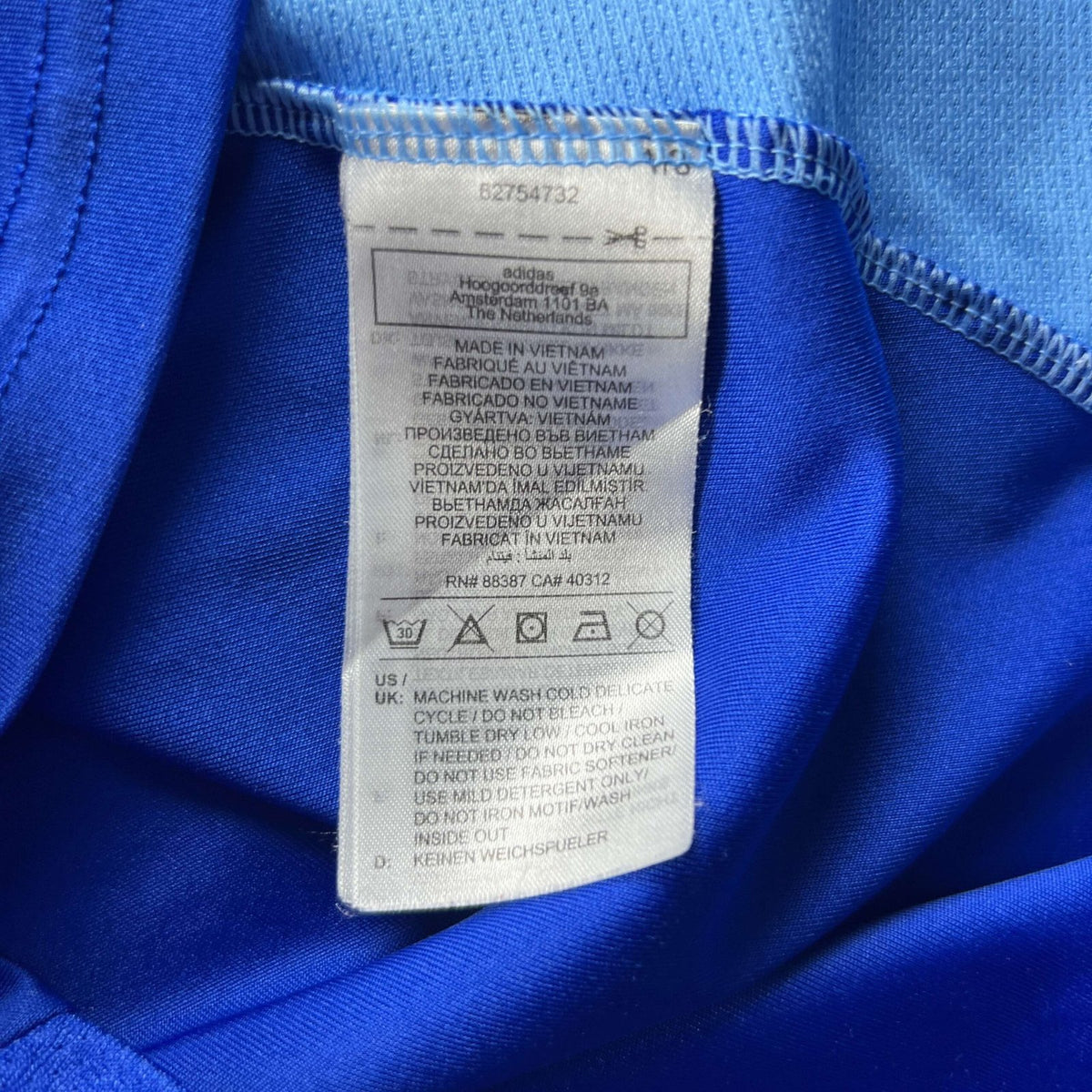 Leicester City 2024-25 Adidas training football shirt size S