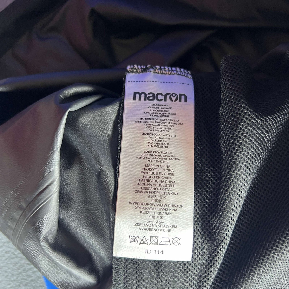 Club Brugge Macron kabát M-es