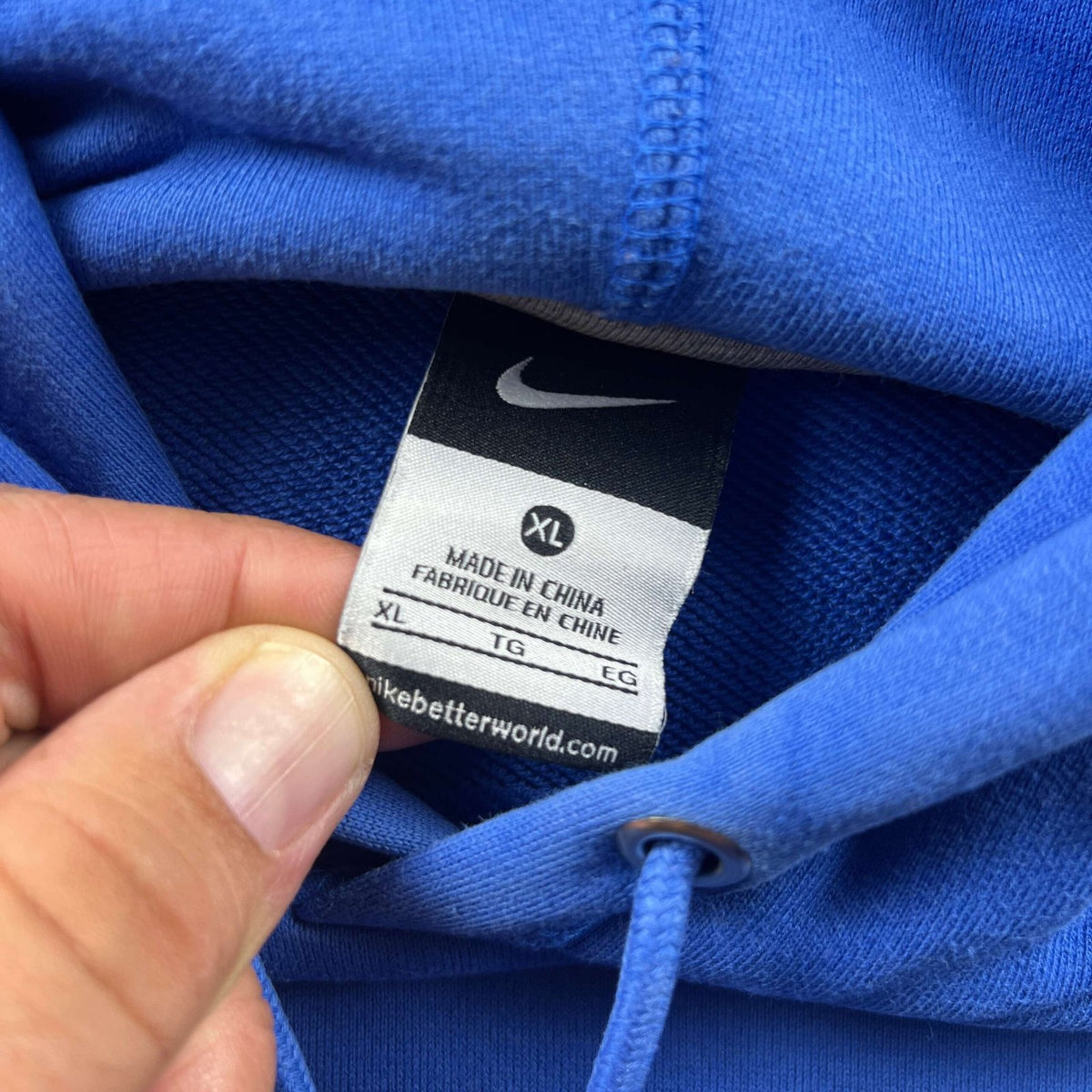 Internazionale Inter Milan Nike kapucnis felső XL-es