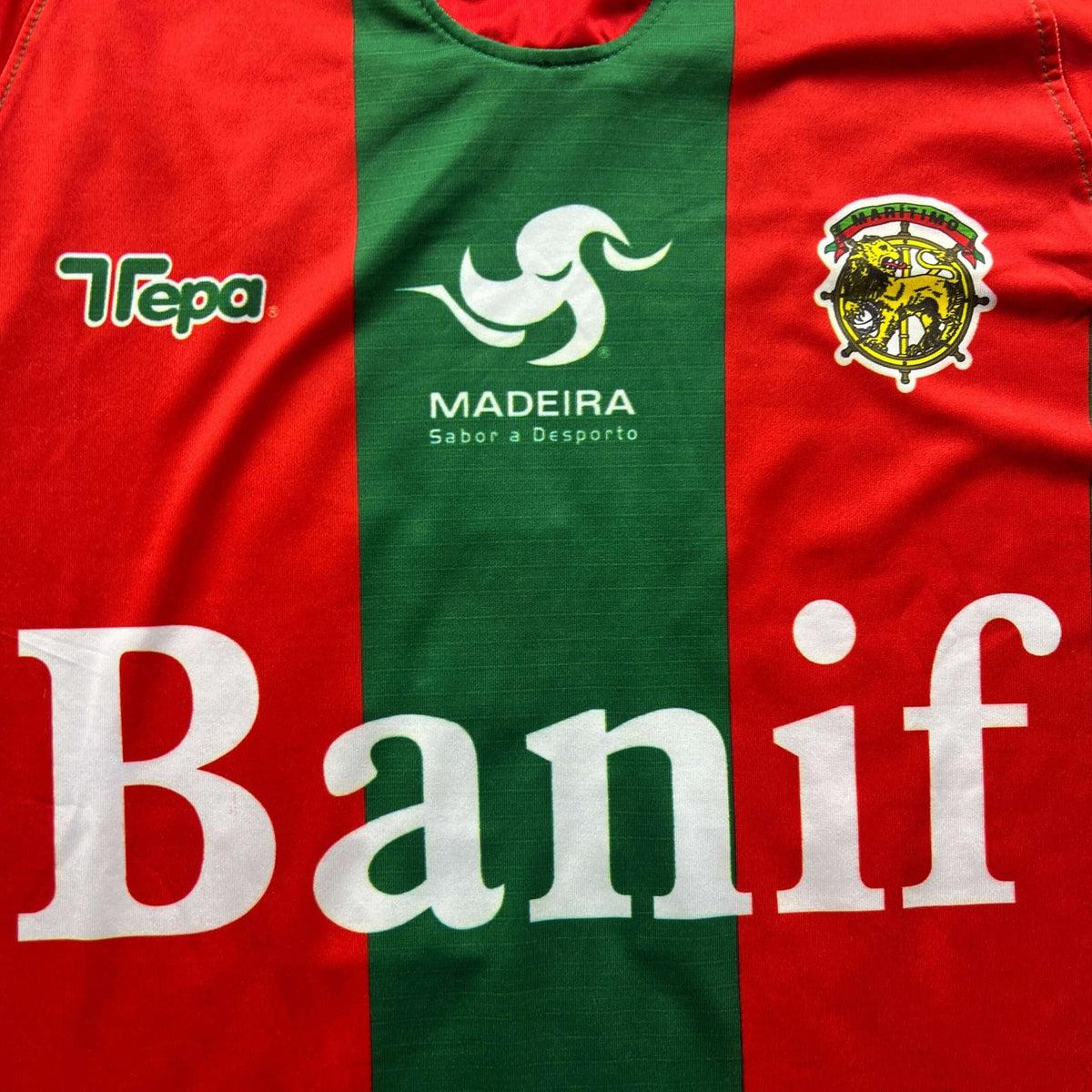 Maritimo 2006-07 Tepa home football shirt size L