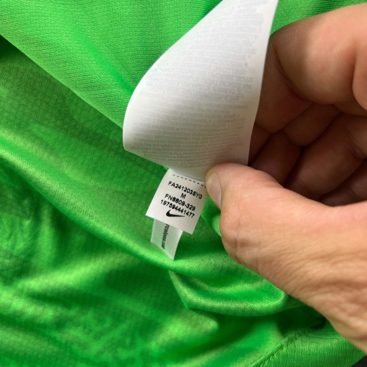 Barcelona 2024-26 Nike kapus *Új* foci mez M-es