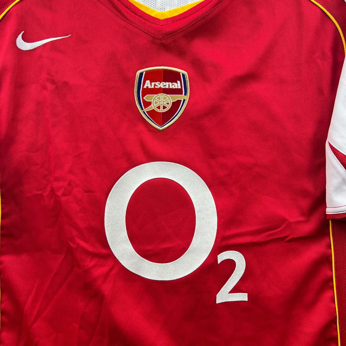Arsenal 2004-05 Nike hazai „Unbeaten #04” foci mez XXL-es