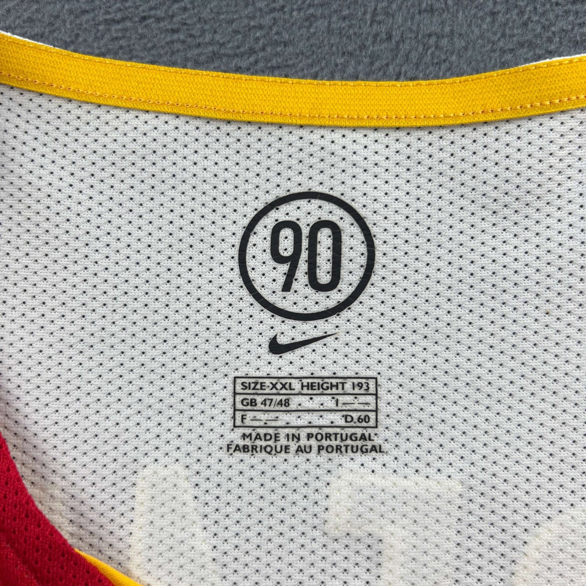 Arsenal 2004-05 Nike hazai „Unbeaten #04” foci mez XXL-es