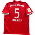 Bayern München 2016-17 Adidas home Mats Hummels football shirt size XL