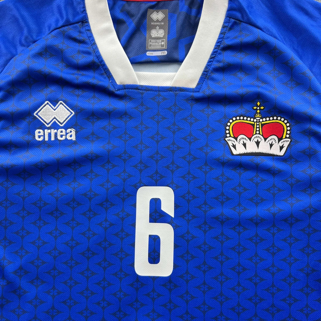 Liechtenstein 2022-24 Errea hazai Andreas Malin foci mez M-es