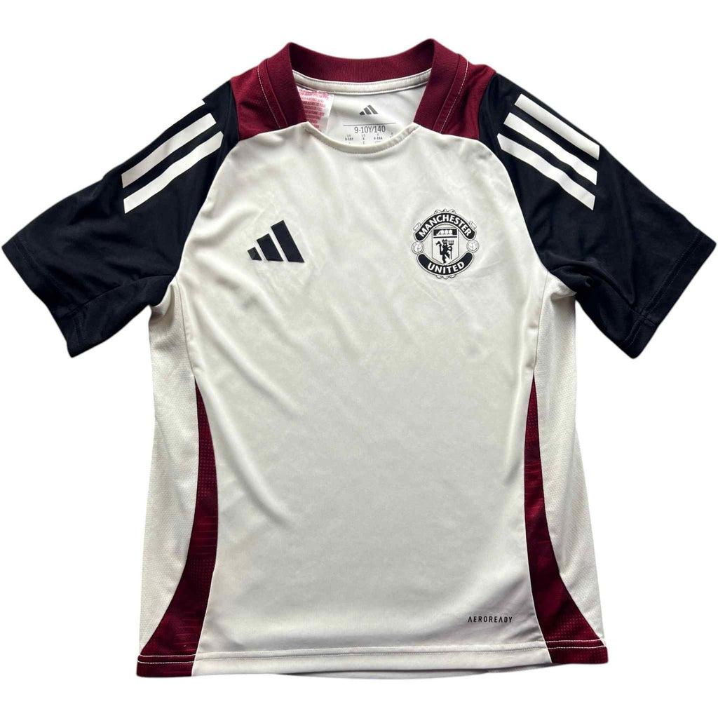 Manchester United 2024-25 Adidas training foci mez gyerek 140-es