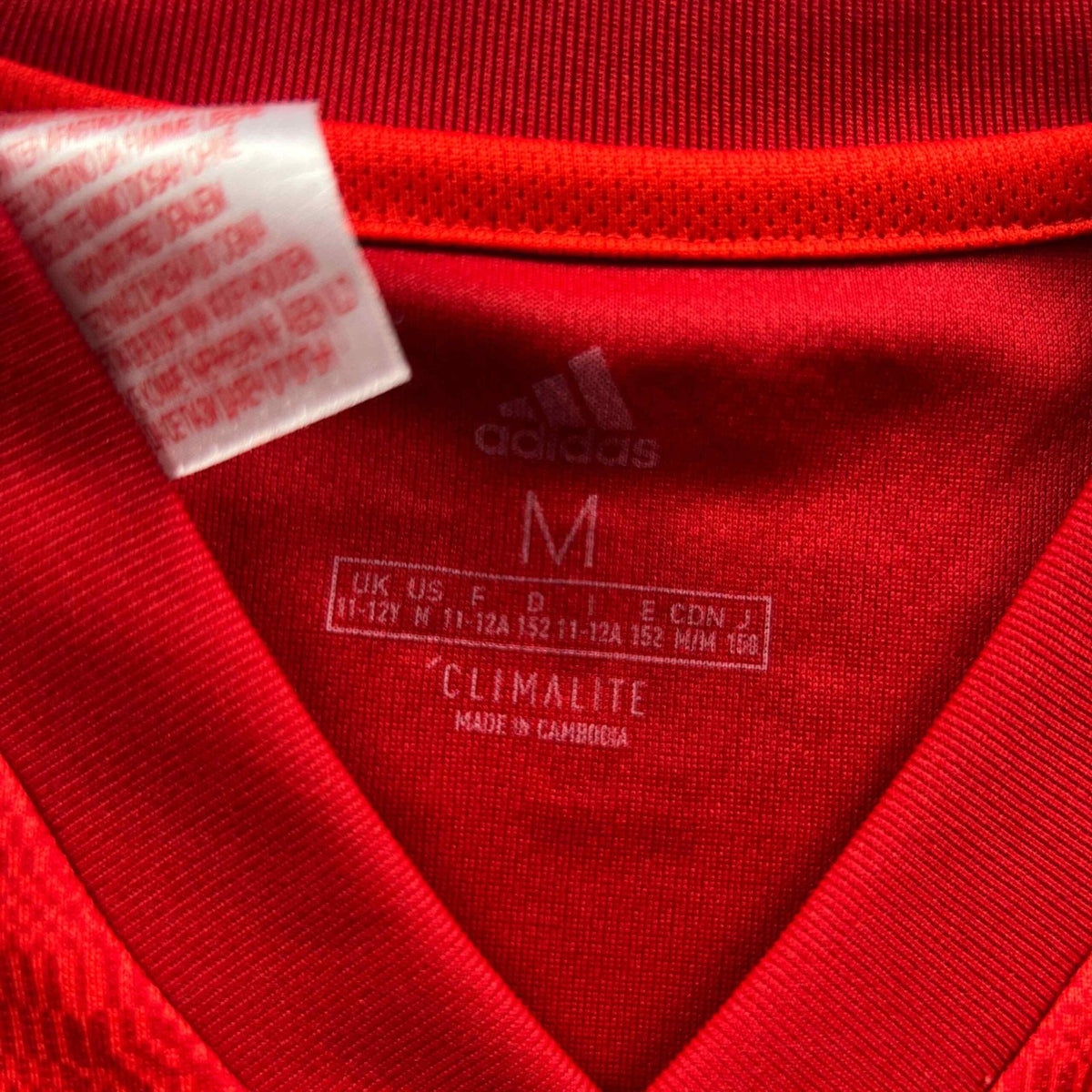 Bayern München 2019-20 Adidas hazai „Thomas #1” foci mez gyerek 152-es