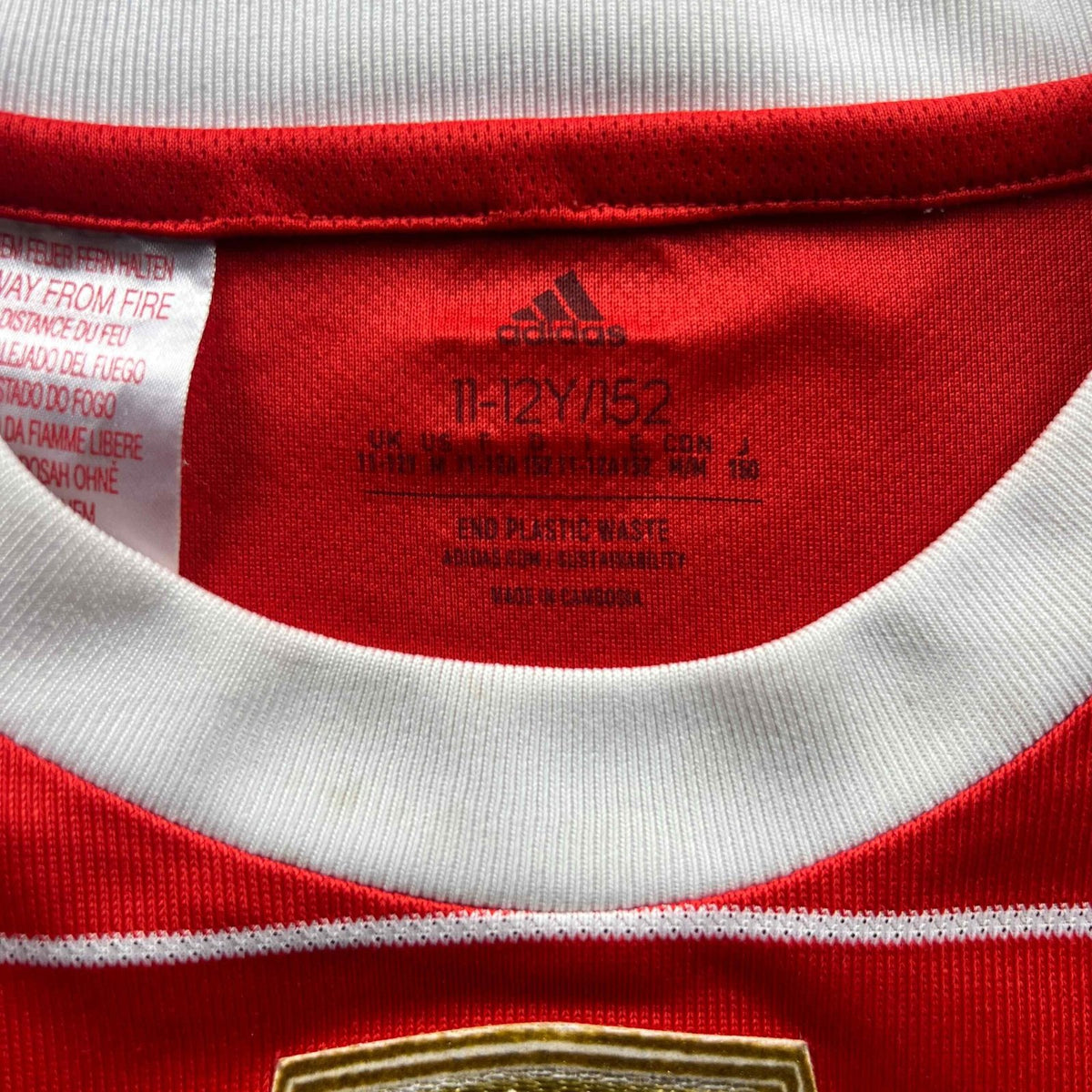 Bayern München 2022-23 Adidas hazai „Emil #31” foci mez gyerek 152-es