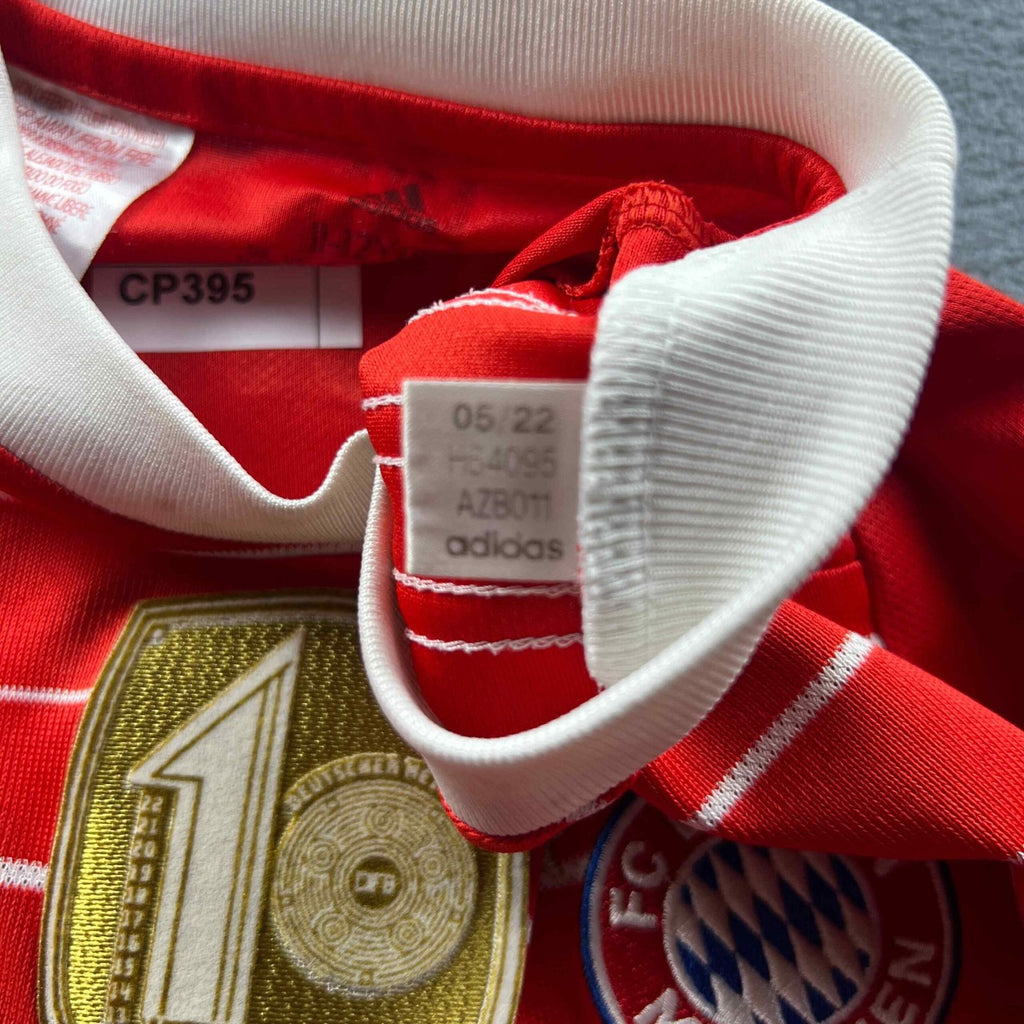 Bayern München 2022-23 Adidas hazai „Emil #31” foci mez gyerek 152-es