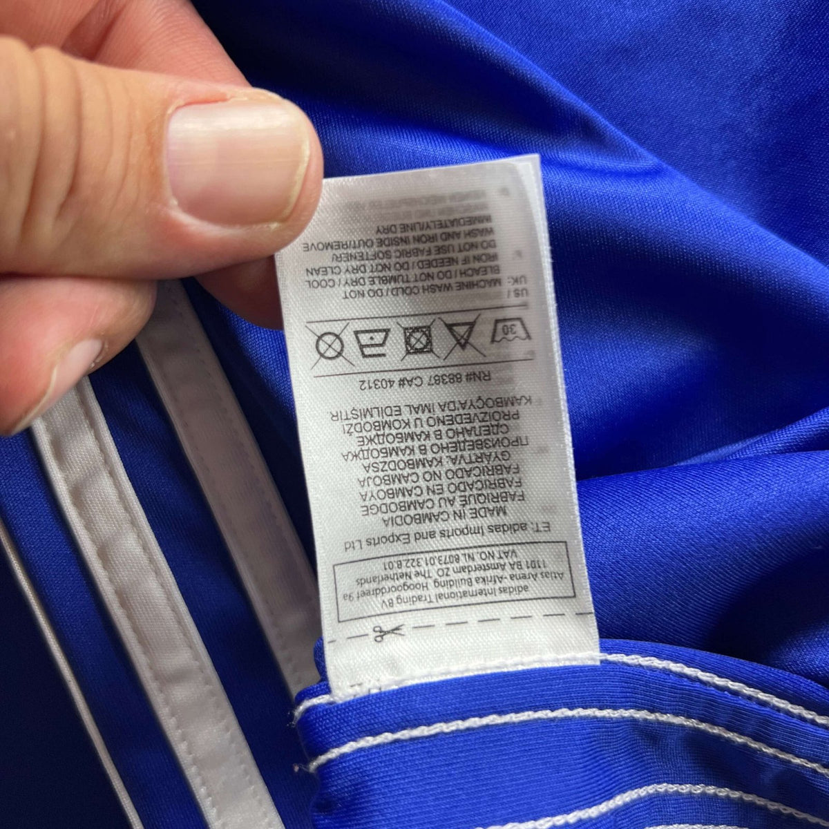Chelsea 2016-17 Adidas home football shirt size 104