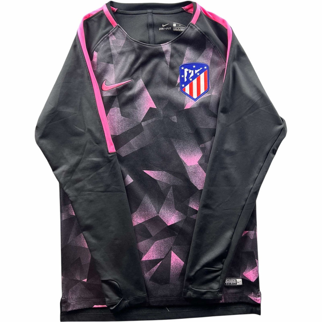 Atletico Madrid 2017-18 Nike Pre-Match training football shirt size S