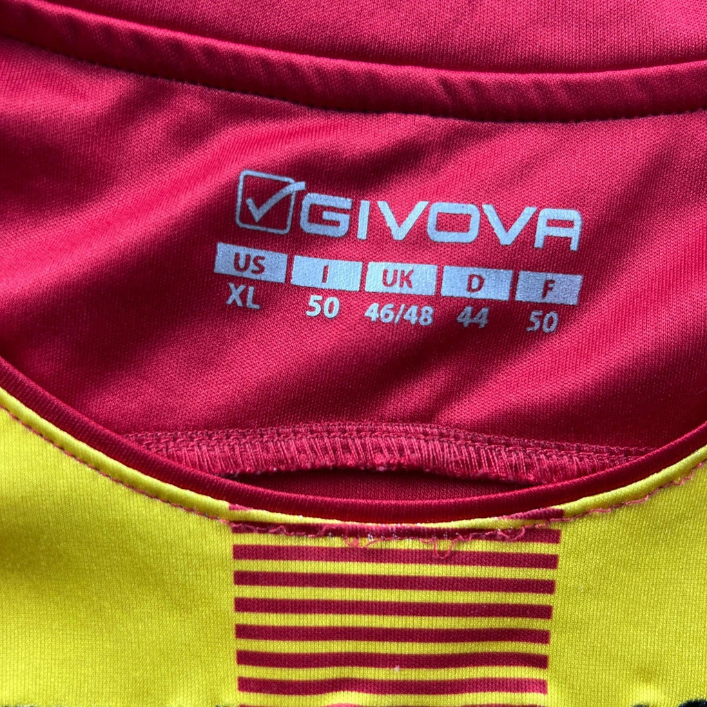Lecce 2015 Givova training „Giuliano L. #6” football shirt size XL