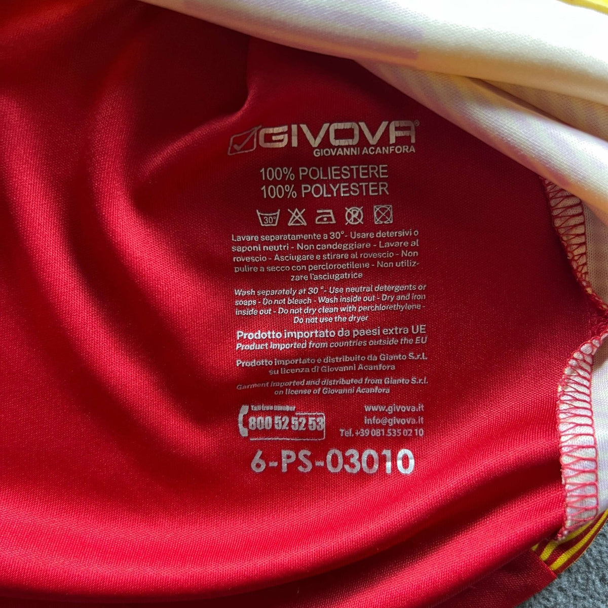 Lecce 2015 Givova training „Giuliano L. #6” football shirt size XL