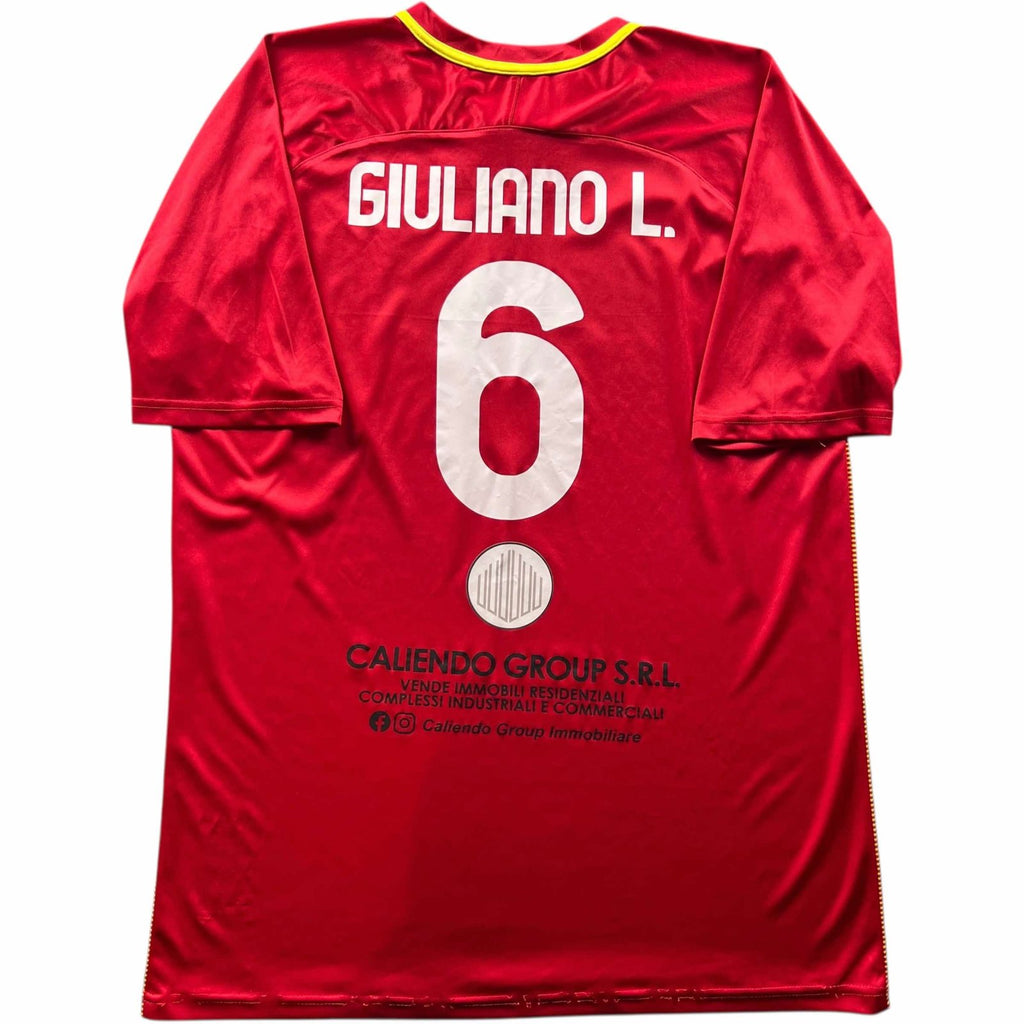 Lecce 2015 Givova training „Giuliano L. #6” football shirt size XL