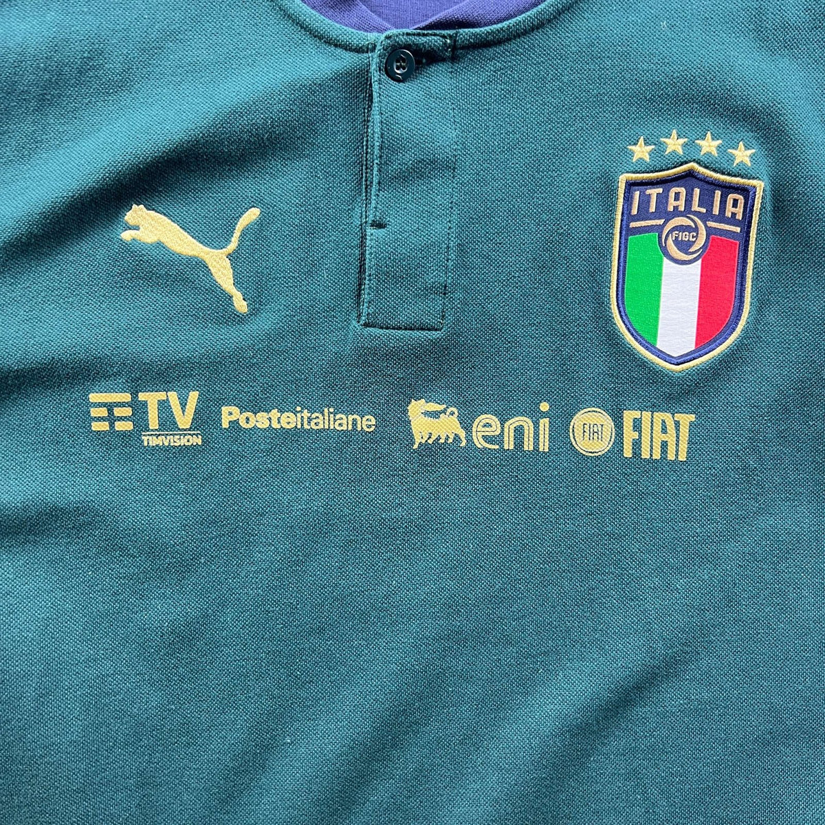 Olaszország 2019-20 Puma póló L-es