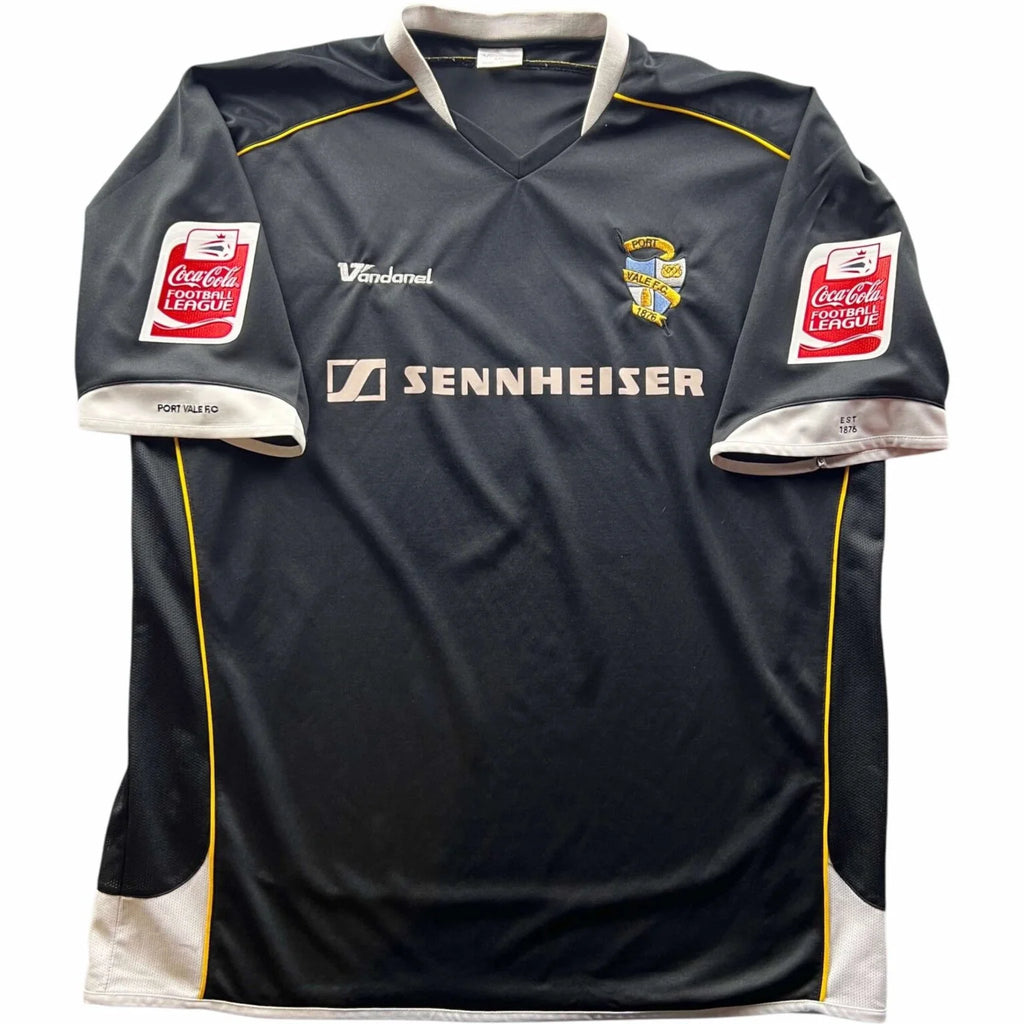 Port Vale 2007-08 Vandanel away Luke Rodgers football shirt size XXL